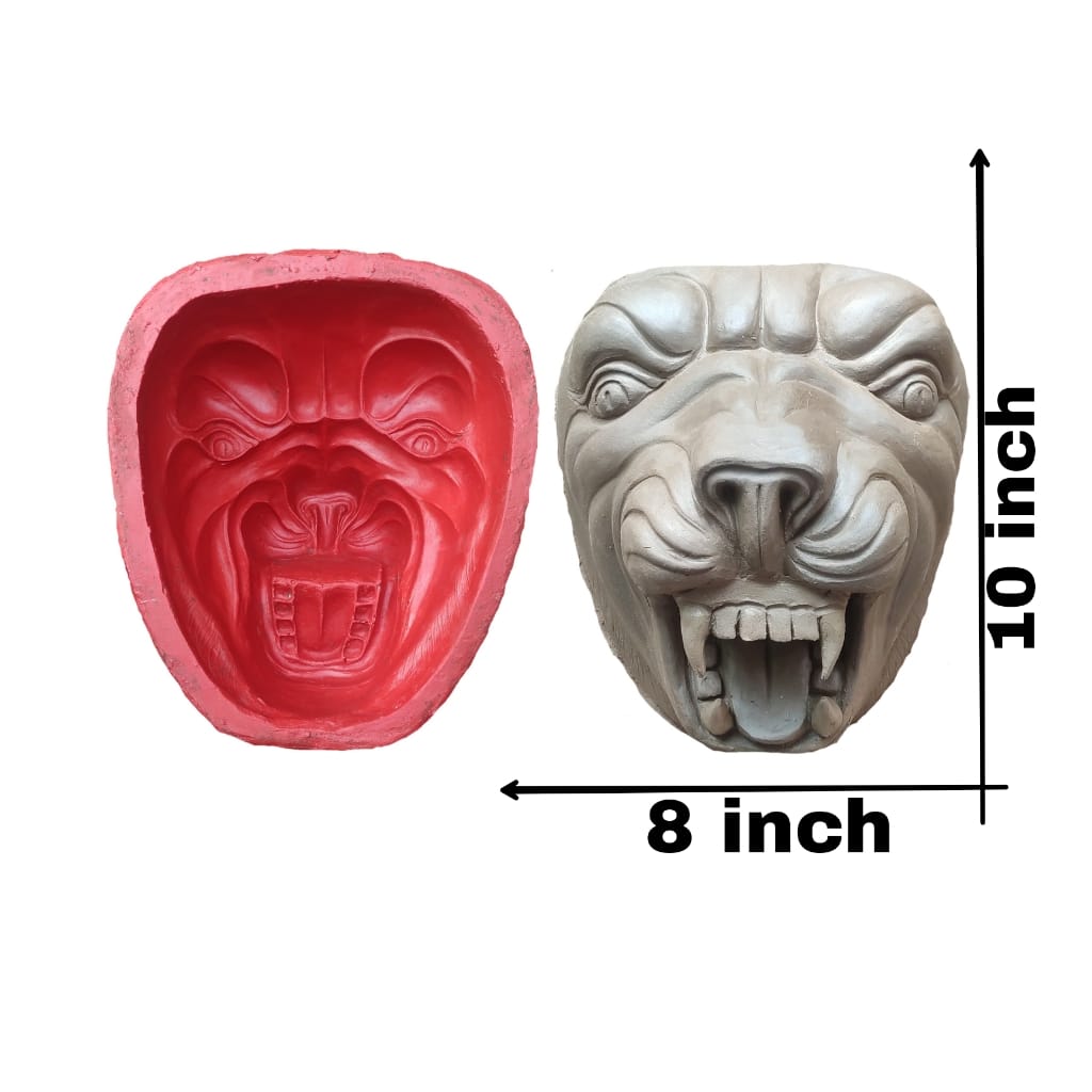 Babul Idol Workshop b31 Lion face Mold 8 se 10 feet Durga Idol porposes Fiber