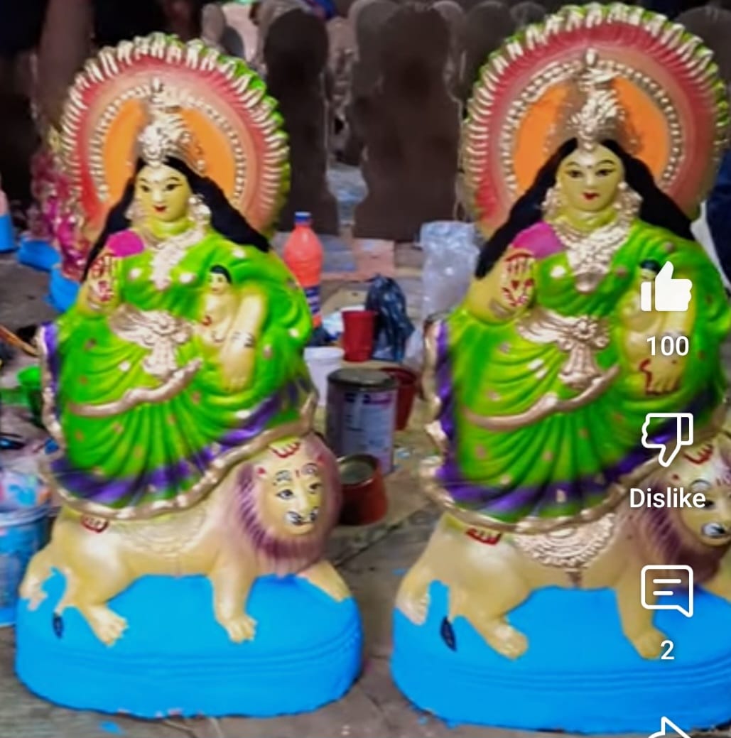Babul idol workshop B49 Khdurukuni idol mold 2 feet 4 inch | Bhalukuni chancha in odisha
