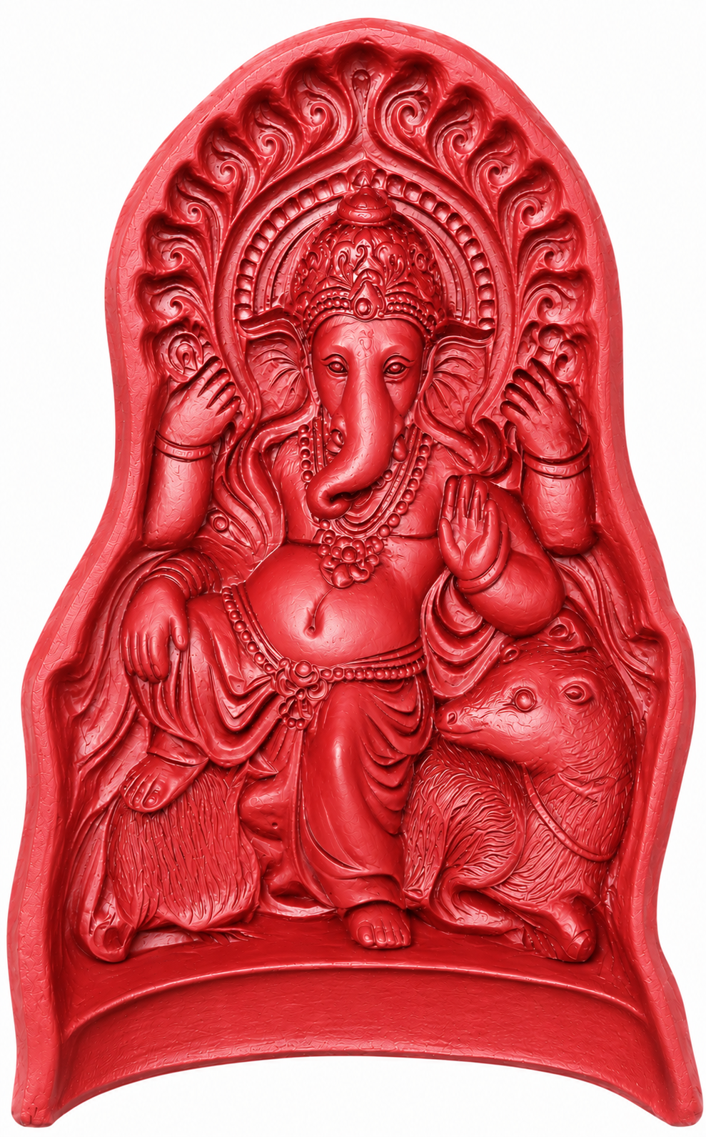 Babul idol workshop b37 Ganesh Mold for Making Idol | 1 feet 7 inch Hight Ganesh Idol Making Mold | Eco Friendly Ganesh murti Making DIY kit and Powder