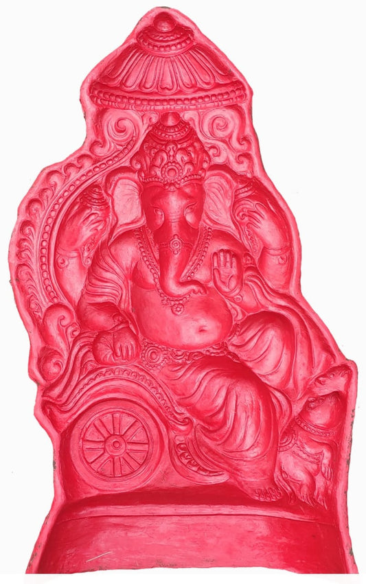 Babul idol workshop B40 Ganesh Mold for Making Idol | 2 feet 9 inch Hight Ganesh Idol Making Mold | Eco Friendly Ganesh murti Making DIY kit and Powder