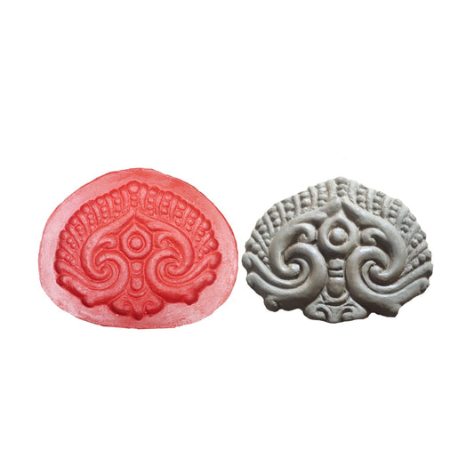 Babul Idol Workshop B22 Background Flower Design Mold | New Background Design Mold