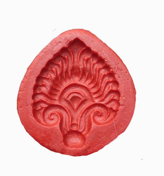 Babul Idol Workshop B23 Background Flower Design Mold | New Idol Background Design Fiber Mold