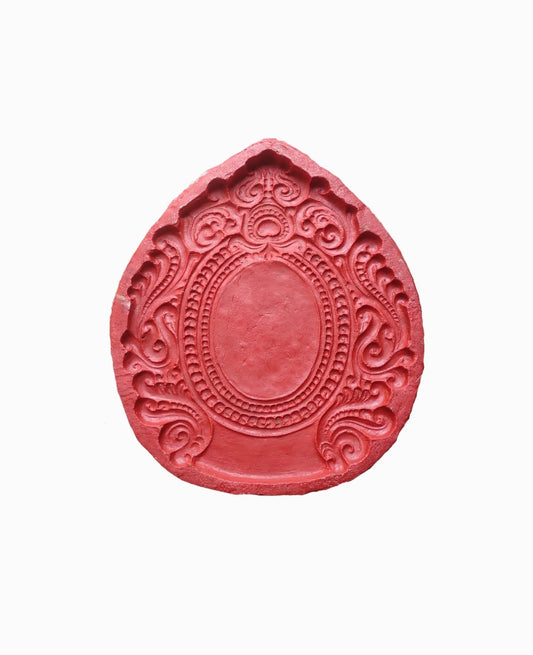 Babul Idol Workshop B26 Background Design Making Mold, pichhe wale chakree Mold Fiber