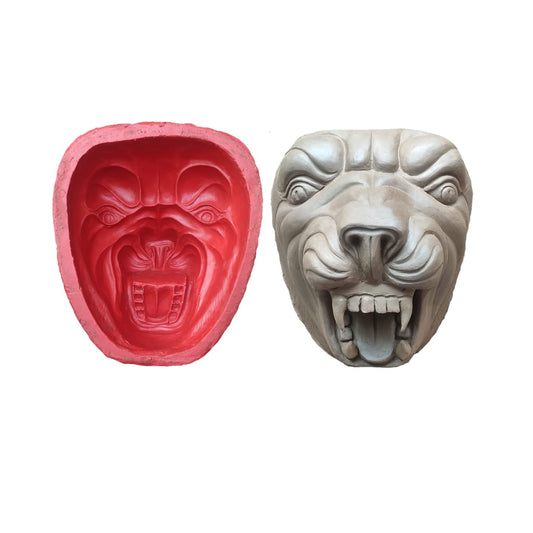 Babul Idol Workshop b31 Lion face Mold 8 se 10 feet Durga Idol porposes Fiber